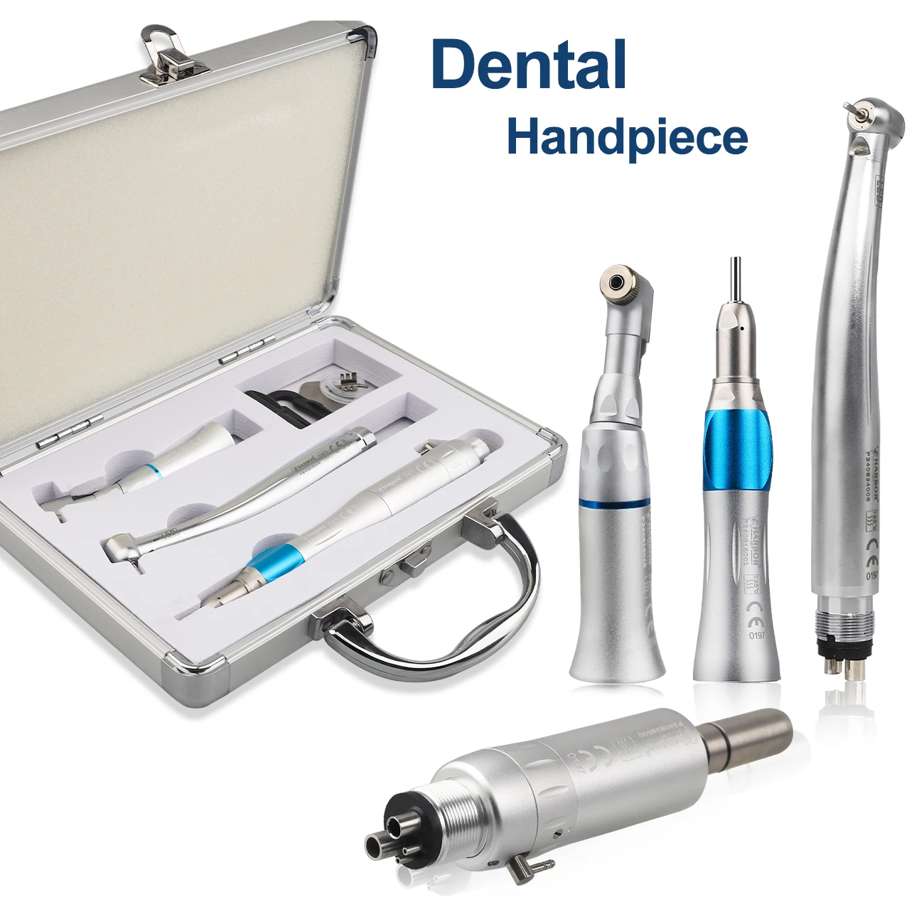Комплект стоматологических наконечников низкая скорость и светодиодная высокая