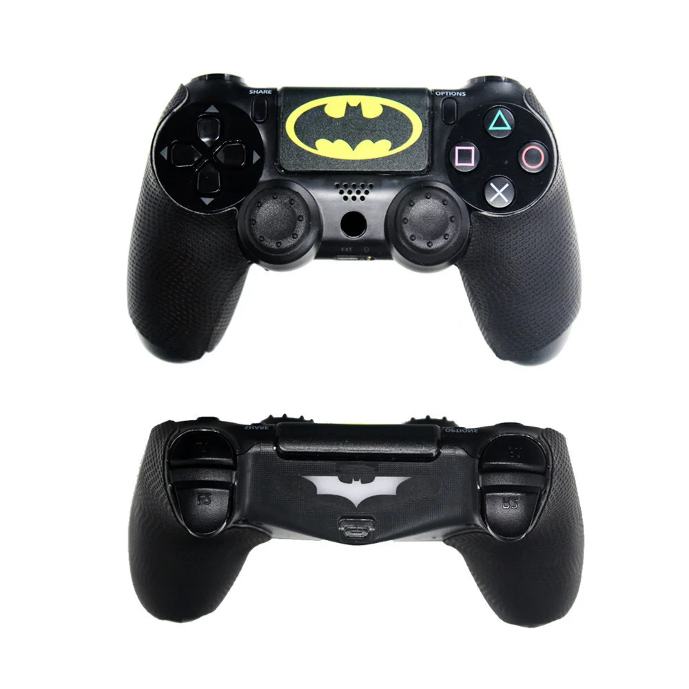 Левая и правая ручка противоскользящий чехол кожаный Dualshock PS4 Pro тонкий