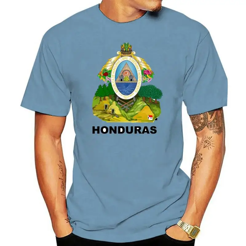

Мужская футболка с коротким рукавом гондурасский герб оружия унисекс футболка женская футболка
