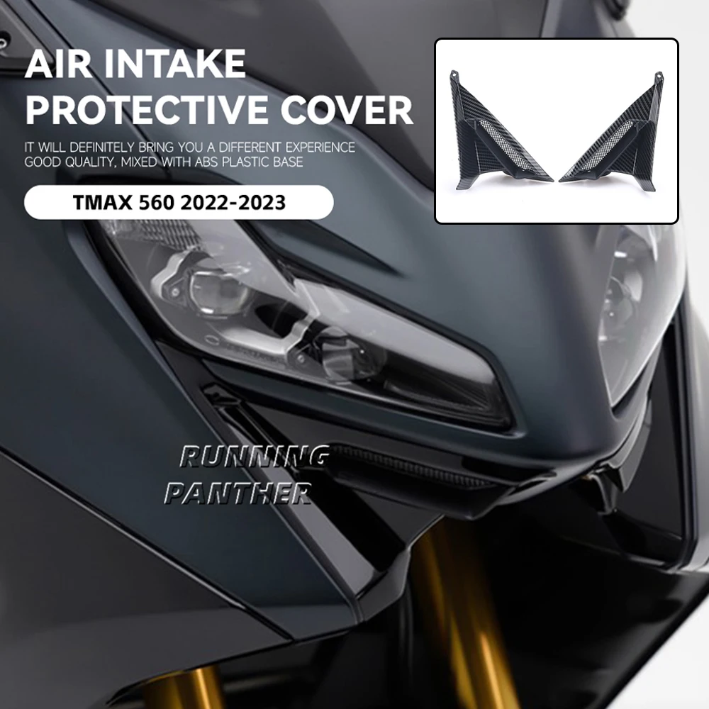 

Передняя воздухозаборная эпоксидная решетка для мотоцикла, острый нос, аэродинамический обтекатель, защитный чехол для Yamaha Tmax 560 T-max 560 2022 2023