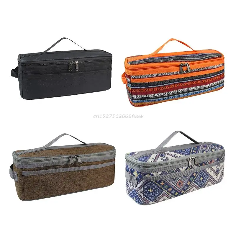 

Camping Cooking Utensils Organizer Travel Bag Pouch Bag BBQ Camp Cookware Cooker Storage Bag Oxford Kitchen Cookware Bag