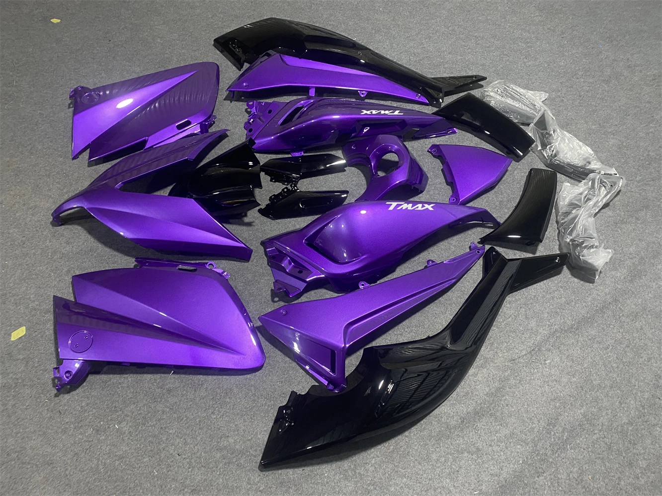 Матовый черный комплект обтекателей для Yamaha TMAX530 T-MAX 530 2015 2016 литьевые Обтекатели