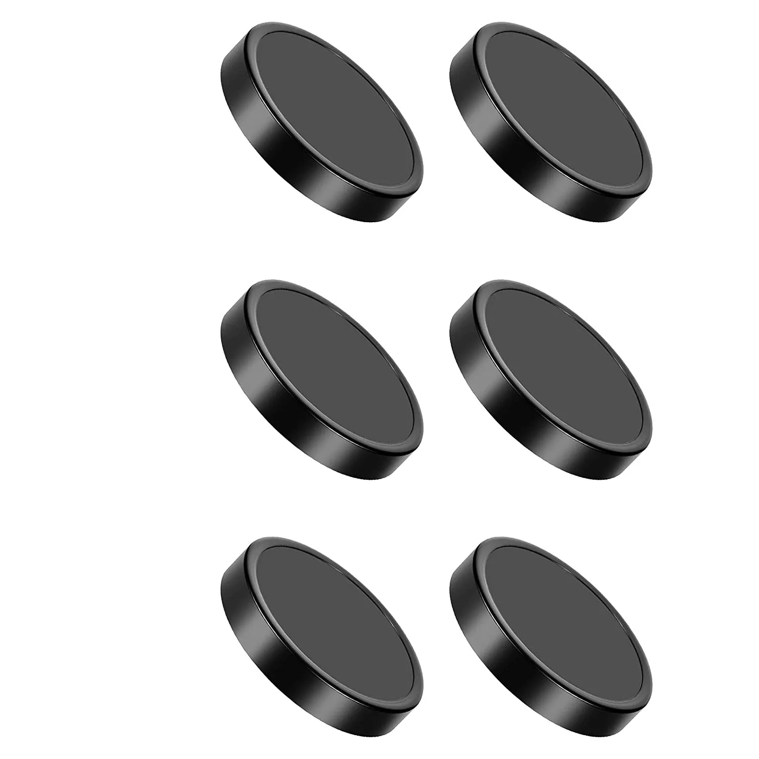 

6 Pieces Black Plastic Keep Fresh Jar Lid Parts Replacement Accessories Fit for Magic 250W