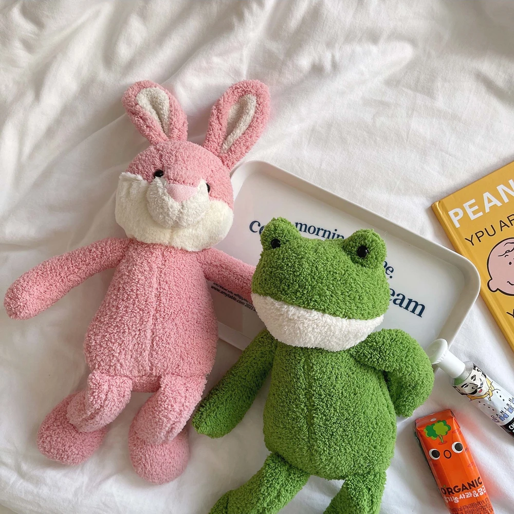 Плюшевая игрушка в виде лягушки и панды 40 см | Игрушки хобби