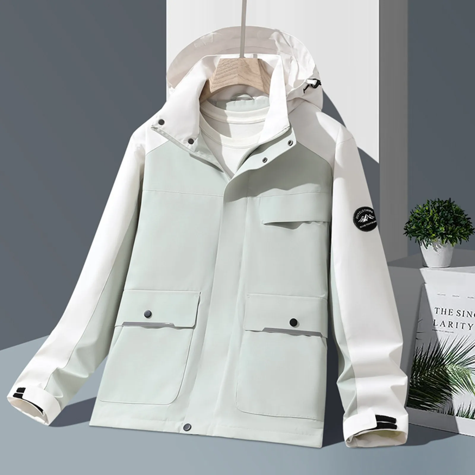 Мужская ветрозащитная Повседневная куртка для спорта на открытом воздухе