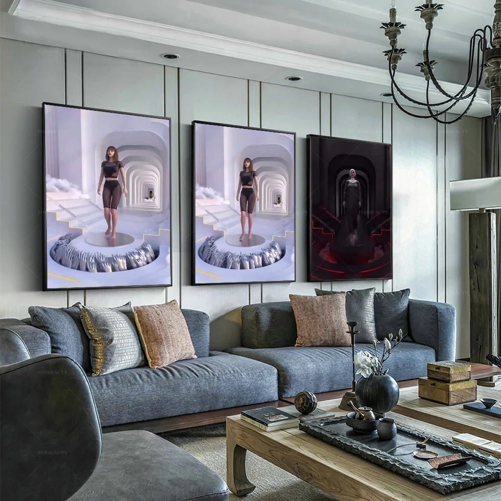 

Картина на холсте Forbeauty с распылителем, водонепроницаемые декоративные картины для домашнего декора, масляная живопись