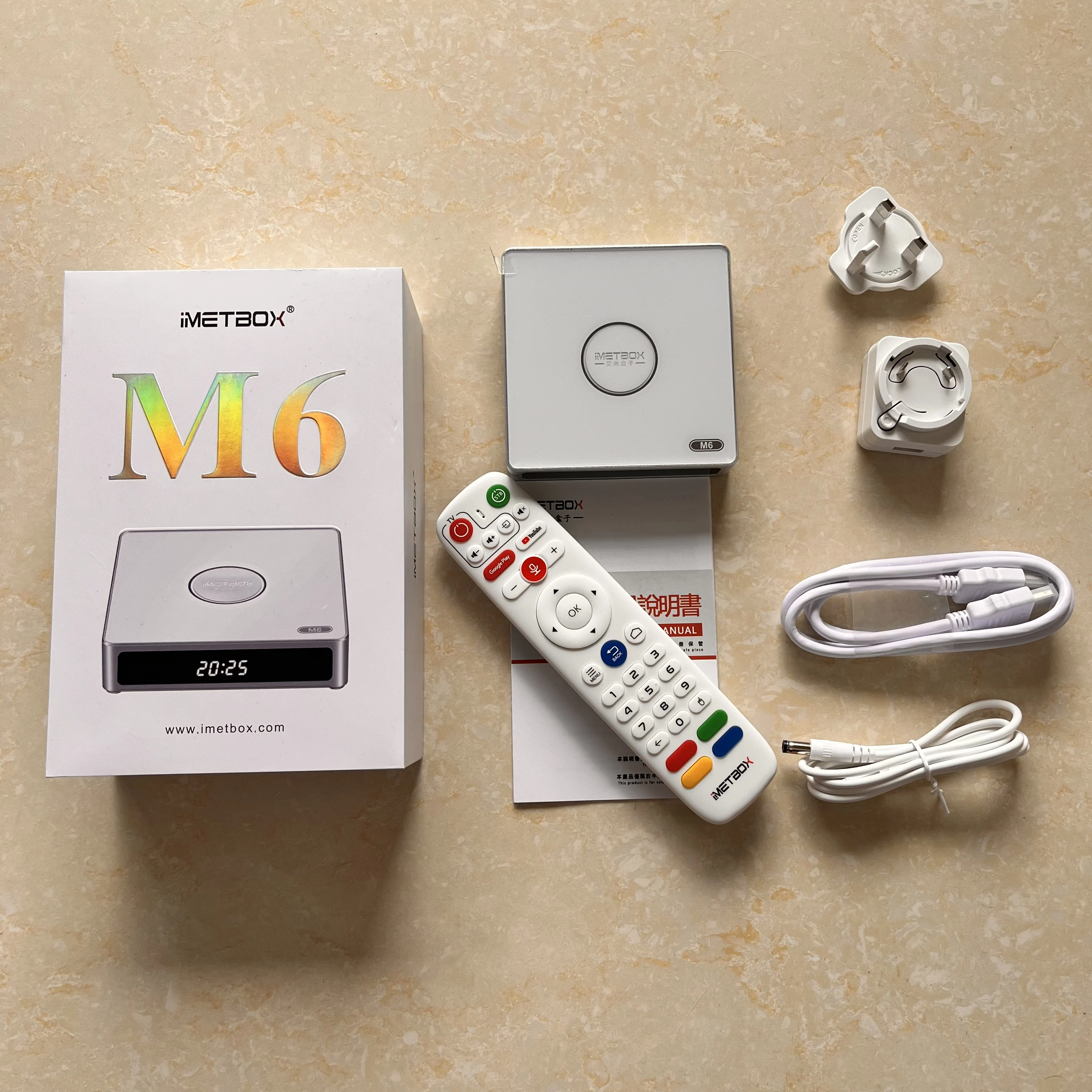 2025 Новый IMETBOX M6 4G 64G Android Smart TV Box с голосовым управлением Горячий в Канаде США SG