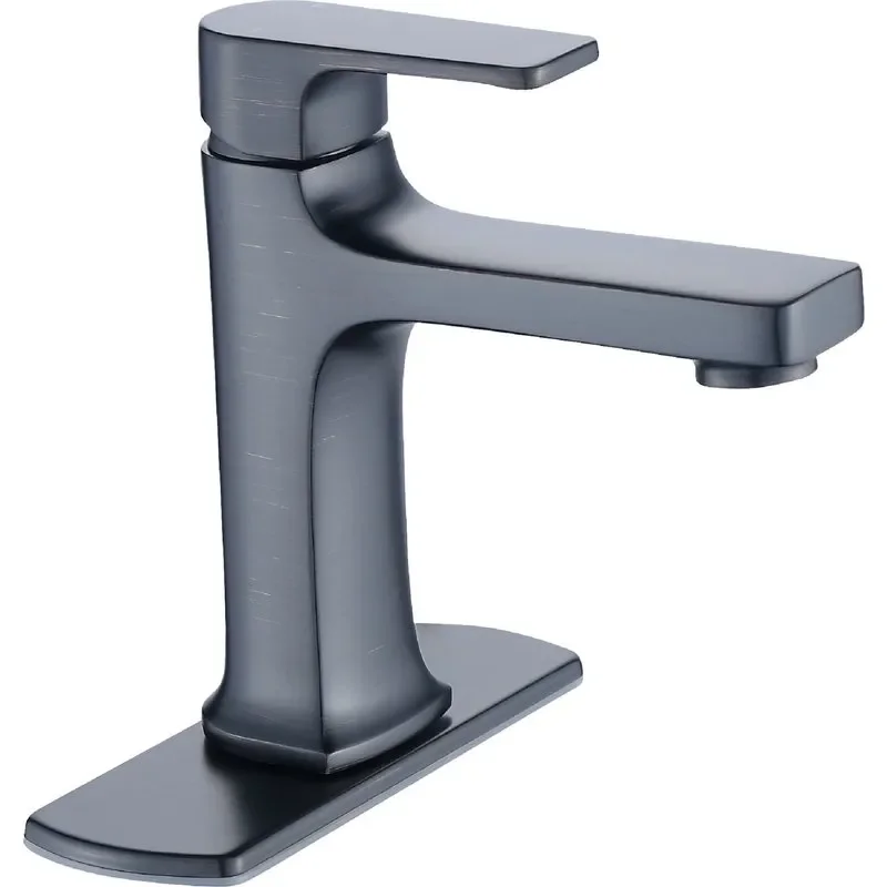 

UF38105 Oil Rubbed Bronze Dean Collection Single-Handle Lavatory Faucet Mixer Tap Hot and Cold Water Free S hipping