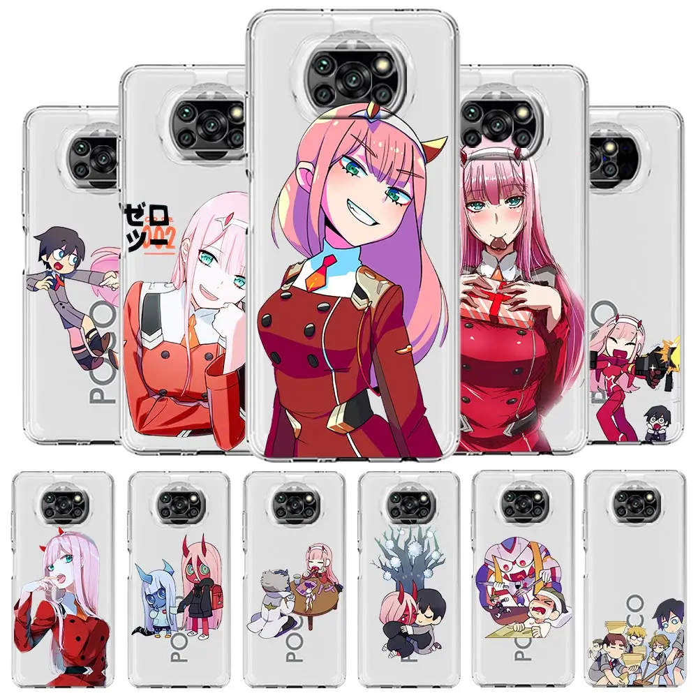 

Darling in the Franxx Zero Two Phone Case For Xiaomi Mi 12T 10 12 Lite 11 Ultra 11X 11T Pro 11i Poco X4 X3 NFC F3 F4 M3 M4 Cover
