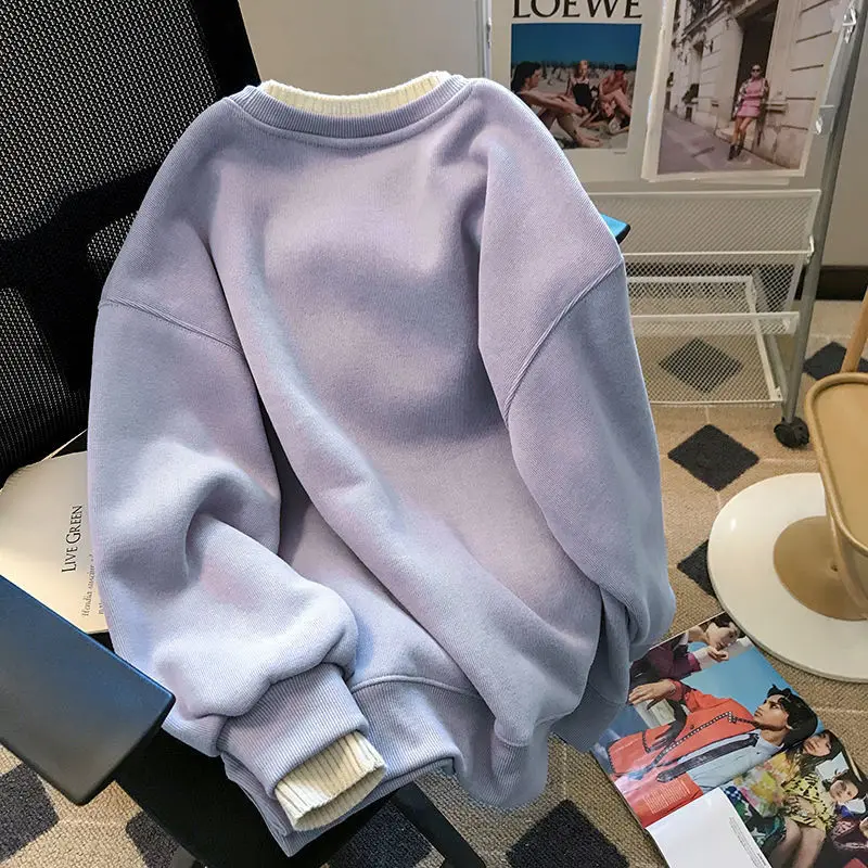 Hdspq женский зимний искусственный пуловер из двух предметов повседневный теплый