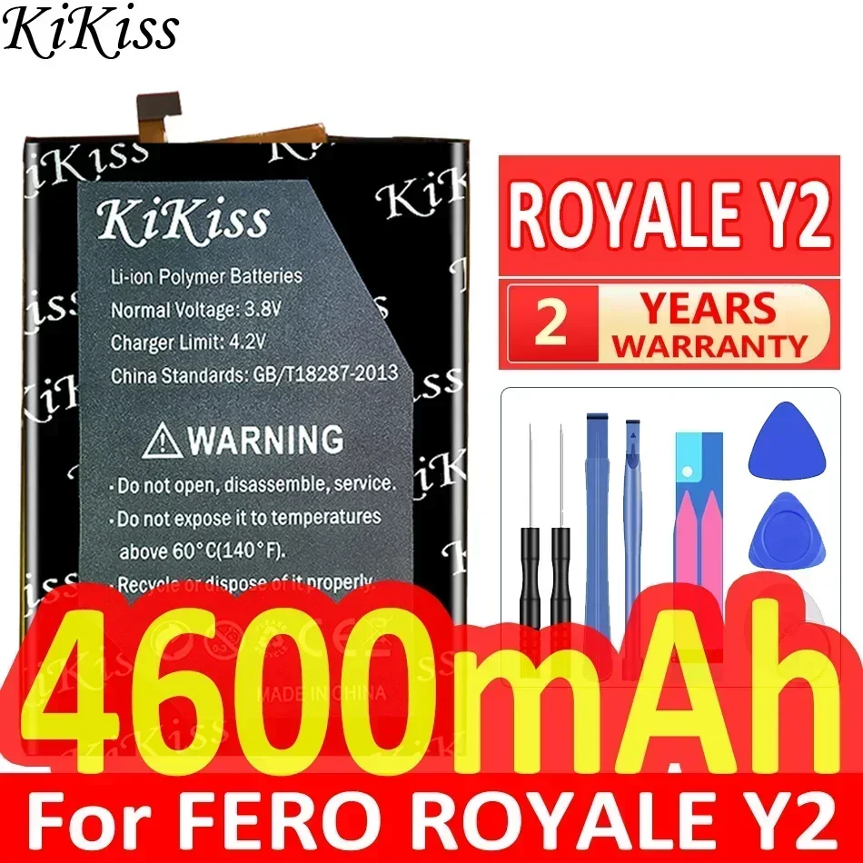 Аккумулятор KiKiss 4600 мАч для мобильного телефона FERO ROYALE Y2