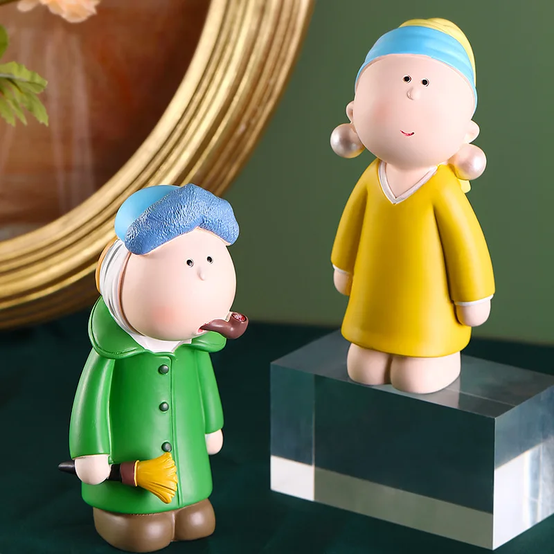 

Творческие милые маленькие украшения для творчества, подарок для офиса, настольного компьютера, для девушек, ТВ-кабинета, домашний декор, ак...