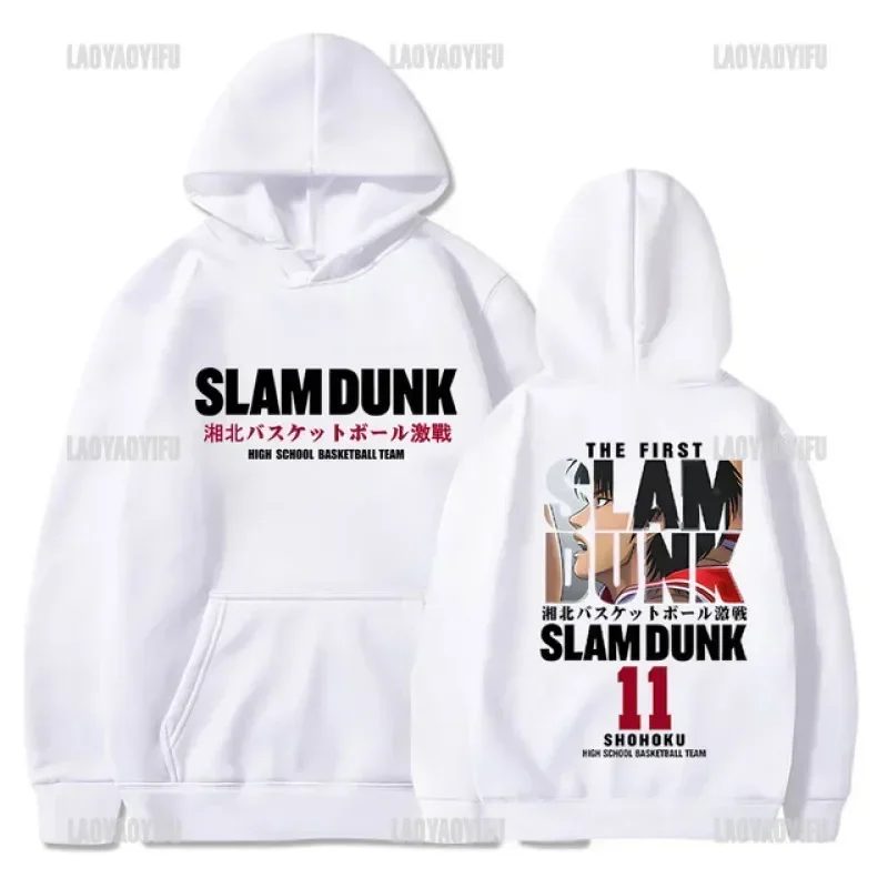 Толстовка Slam Dunk Мужская с капюшоном аниме худи Sakuragi Hanamichi Kaede рукава классический