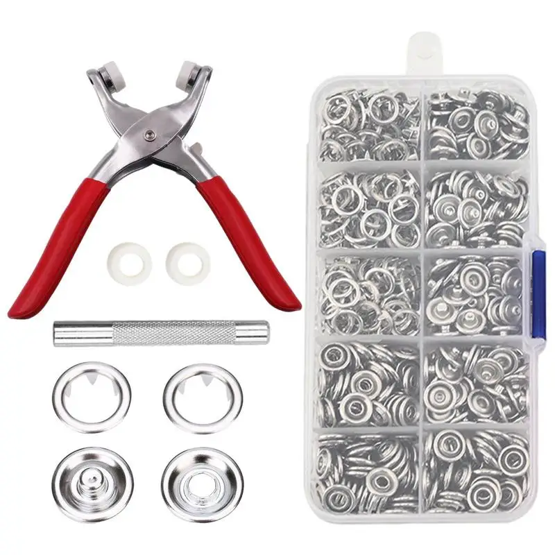 

Snap Fastener Pliers Kits For Clothes And Bags Five-claw Buckle Metal Button Pliers And Press Studs For Easy Installation Sewing