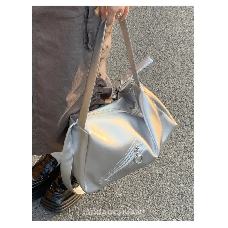 Модная вместительная Женская сумочка Роскошный дизайнерский модный хобо из