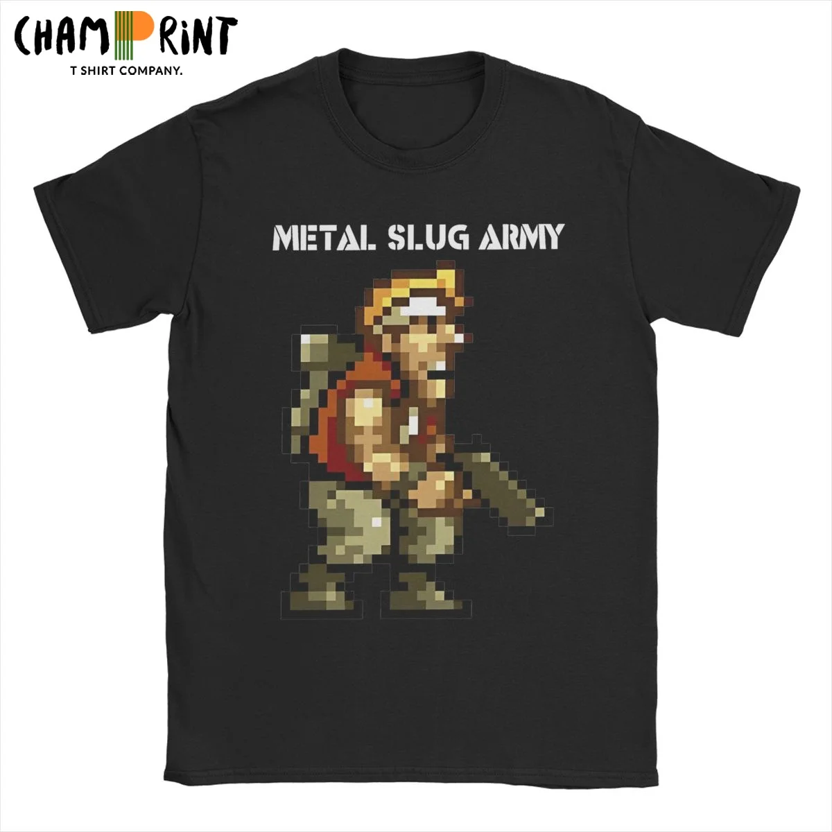 Мужские футболки с металлическим слизьем армейская юмористическая футболка из