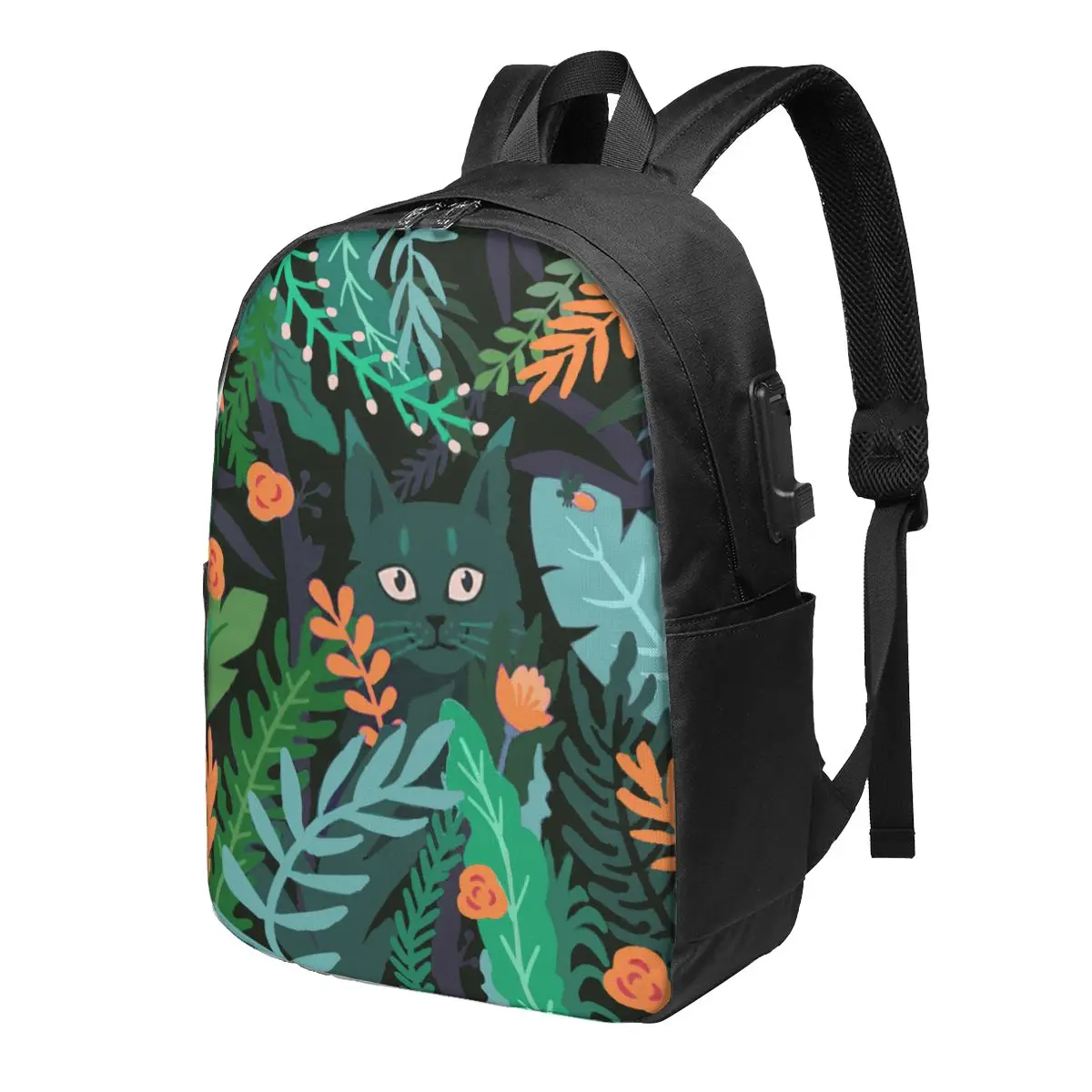 

Мужской деловой рюкзак для ноутбука с USB-зарядкой