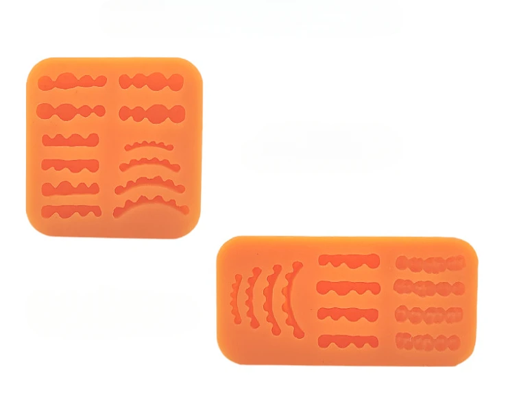 1 шт. стоматологическая силиконовая восковая форма фарфоровые зубы