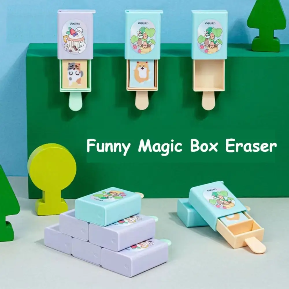 

Wiping Tools Students Stationery Magic Box Rubber Eraser School Office Supplies Pencil Erasers Writing Drawing Eraser