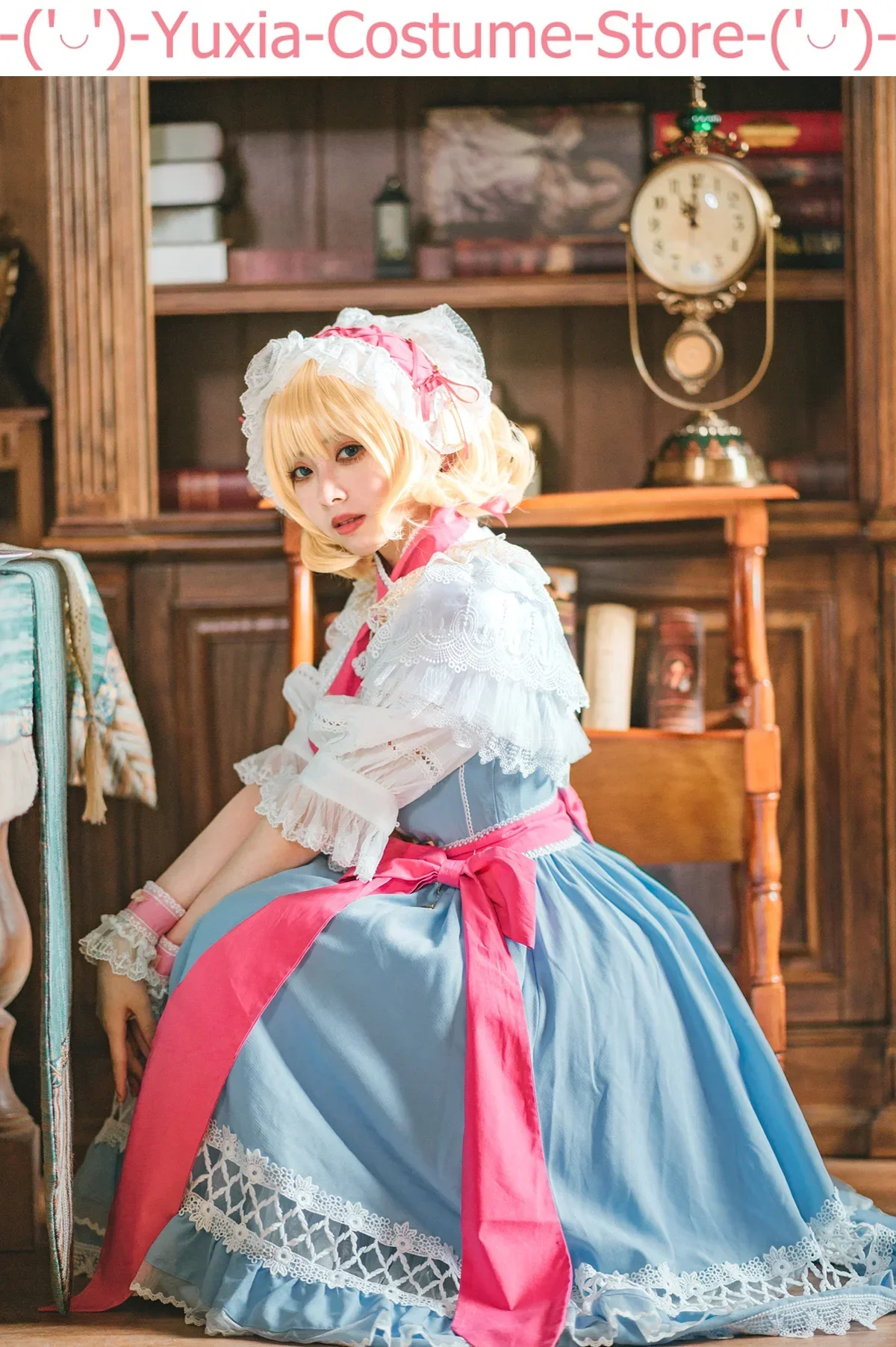 Платье для косплея Touhou Project Alice костюм униформа одежда ролевых игр