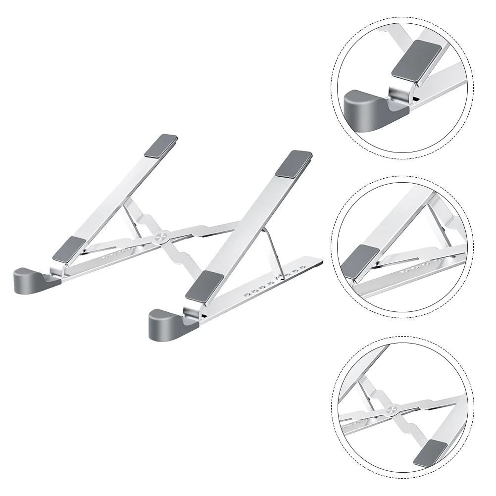 

1Pc Adjustable Sturdy Foldable Laptop Stand Laptop Holder Laptop Rack Computer Holder