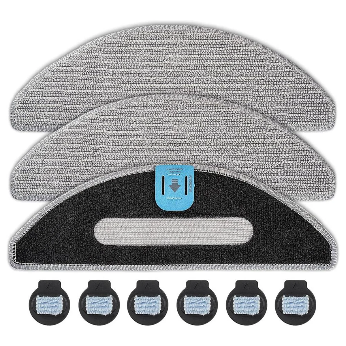 3 шт. швабра и 6 фитилей для робота-пылесоса