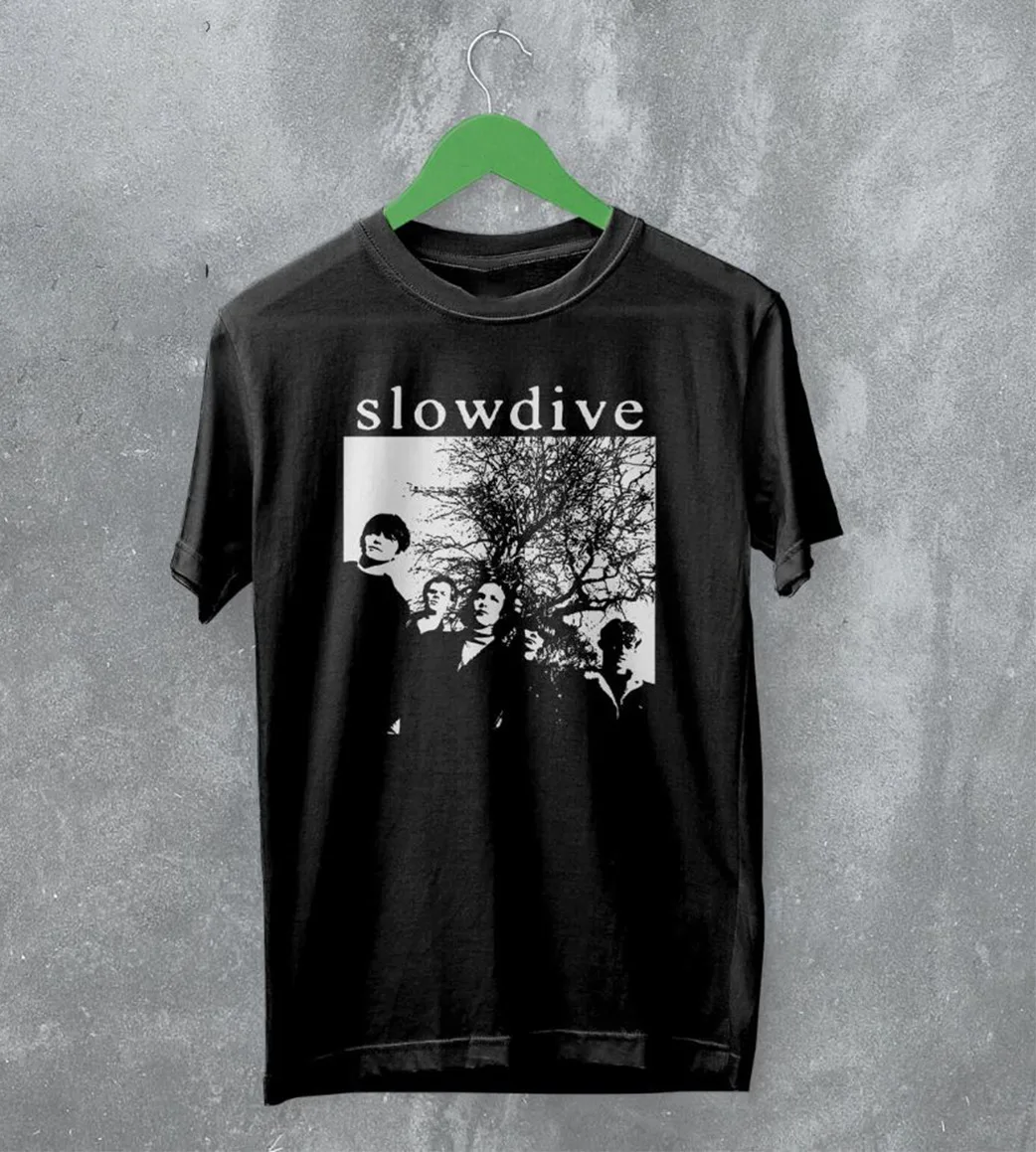 Футболка с длинным или коротким рукавом для фанатов рок-группы Slow Dive все размеры