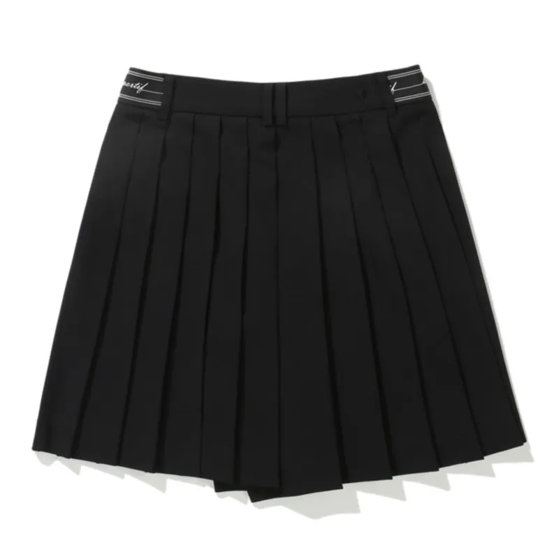Women Golf Mini Skirts Versatile A-line Basic Stretchy Flared Skater Skirt