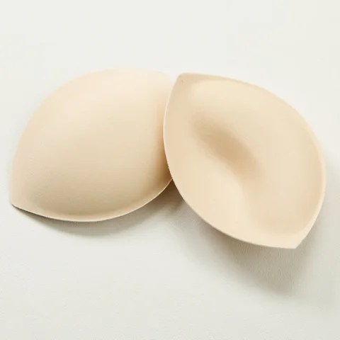 1Pair Sponge Bra Pads Push Up Breast Enhancer Removeable Bra Padding Inserts Cups for Swimsuit Bikini Padding Intimates