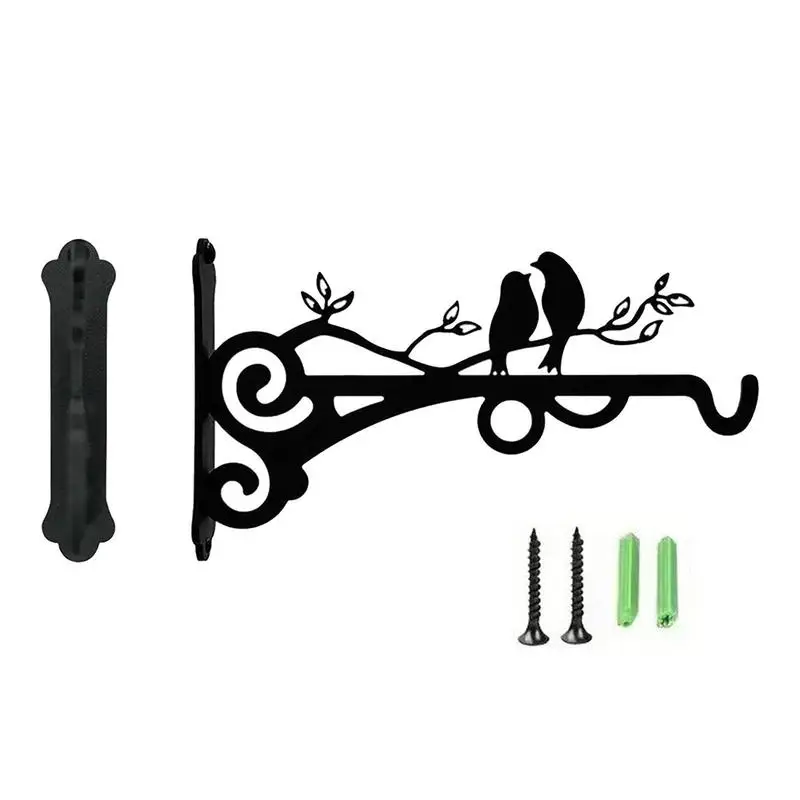 

Bird Wall Hook Planter Hanger Wall Mounted Bird Hook Retro Bird Design Good Decorative Effect Anti-rust Process For Suspending