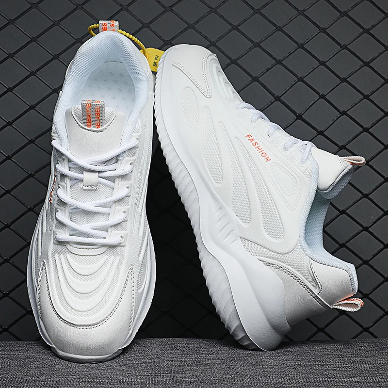 Fujeak Lightweight Sport Women's Shoes Trendy Running Shoes Plus Size Comfortable Sneakers Breathable Mesh Footwear Casual Shoes