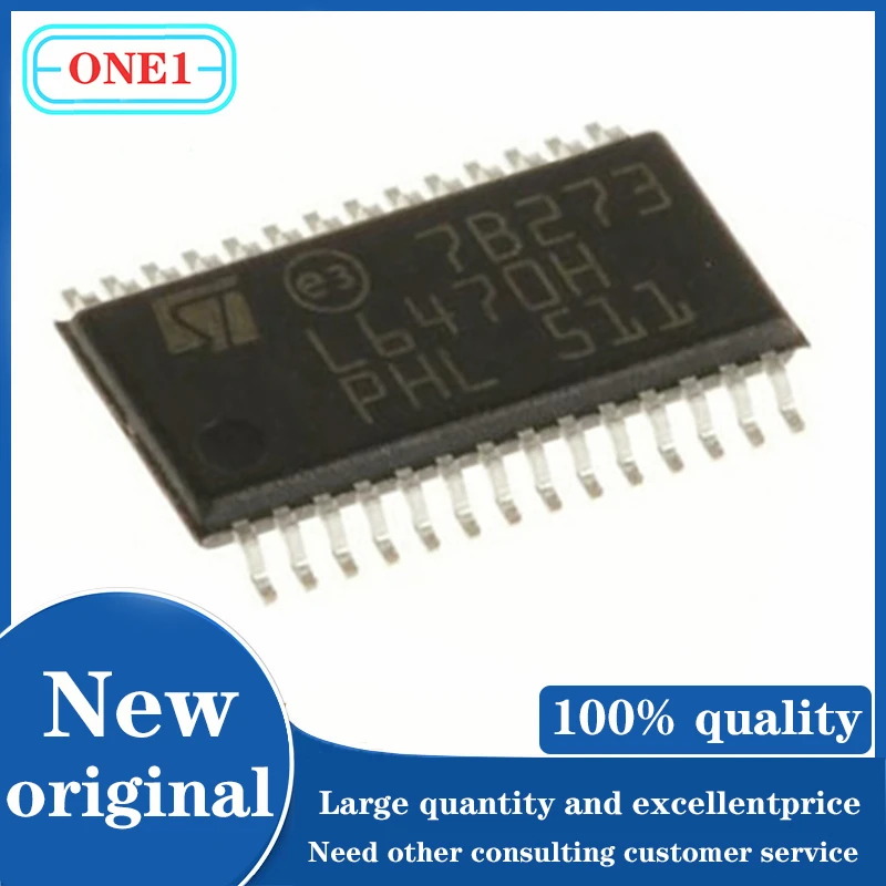 10PCS/lot L6470H L6470 L6470HTR IC MTR DRV BIPLR 3.3/5V 28HTSSOP IC Chip New original