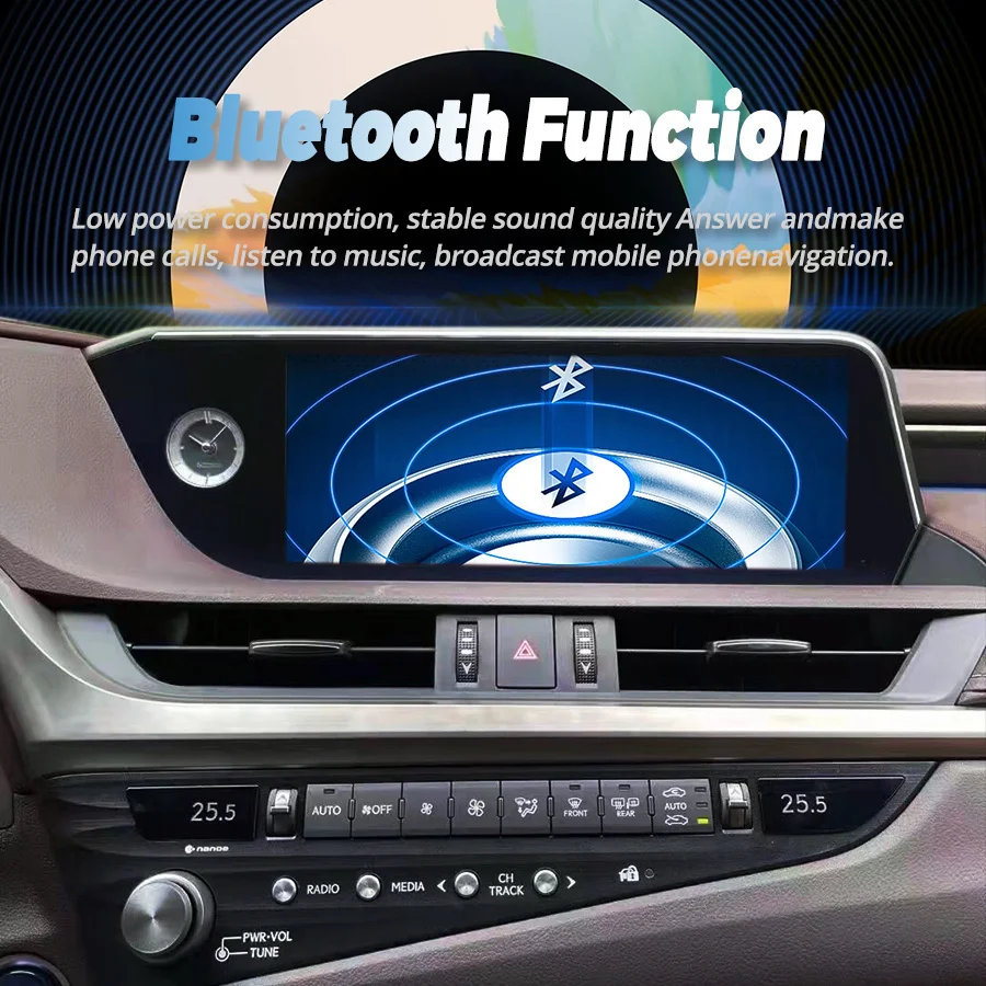 12 3-дюймовый автомобильный радиоприемник Android 14 мультимедийный плеер для Lexus ES300h