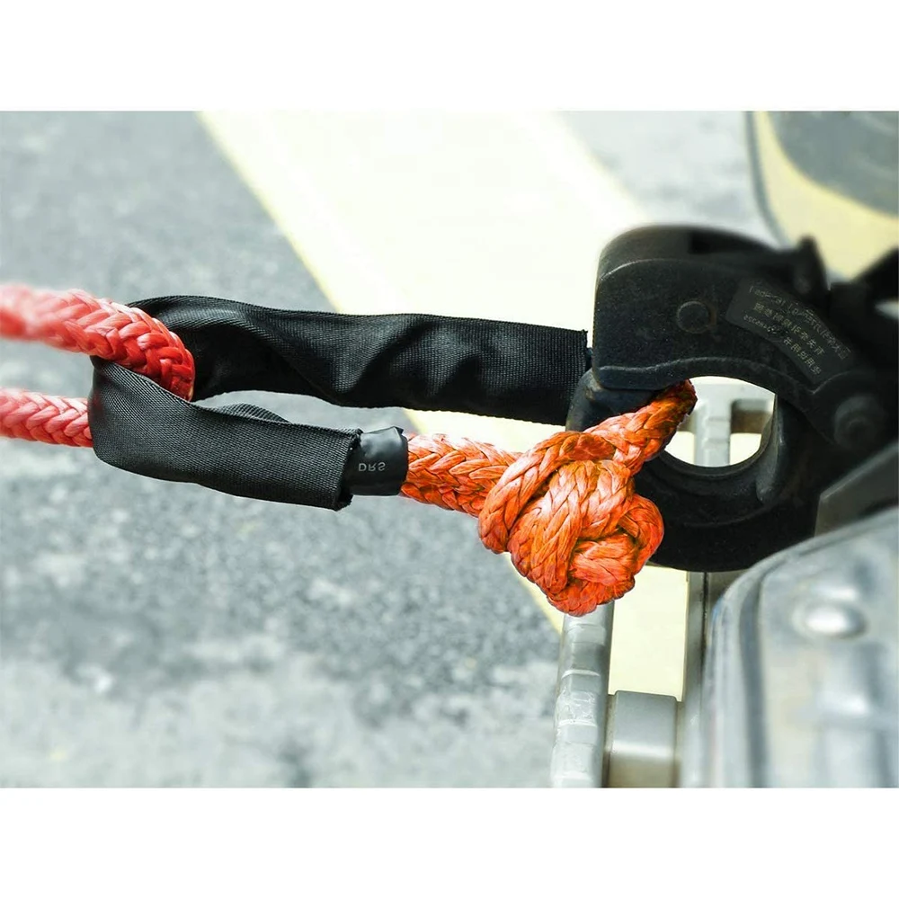 1/2 дюйма X 22 Автомобильная мягкая Скоба трос буксировочный для внедорожной