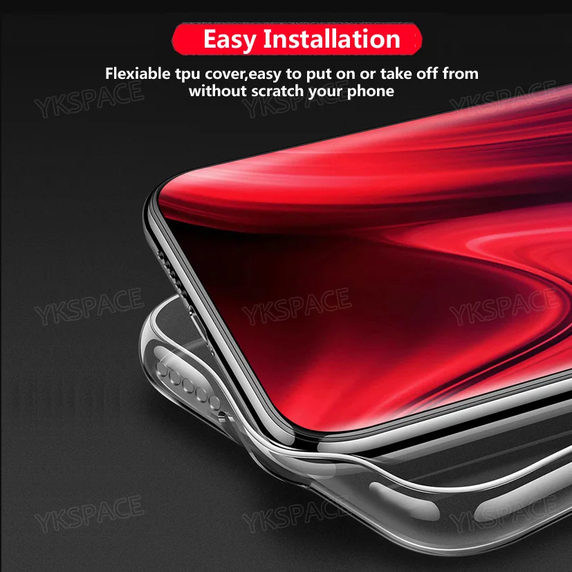 Ультратонкий прозрачный мягкий силиконовый чехол из ТПУ для телефона Huawei Honor X50