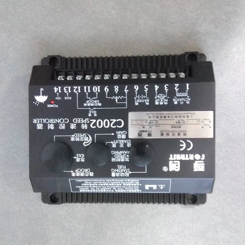 Контроллер скорости C2002 запчасти для генератора панель управления скоростью