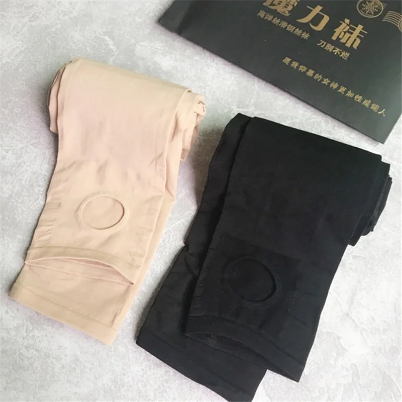 Женские нескользящие Волшебные Носки шелковые высокие эластичные Нескользящие