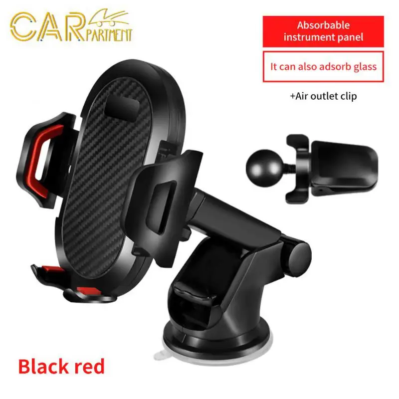 

Adjustable Smart Phone Holder 360 Degree Rotation Multifunctional Portable Air Outlet Mobile Phone Bracket Universal