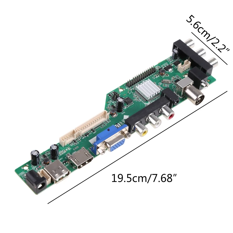 Универсальный ТВ-контроллер DS.D3663LUA.A81 DVB-T2/T/C 15-32 дюйма |