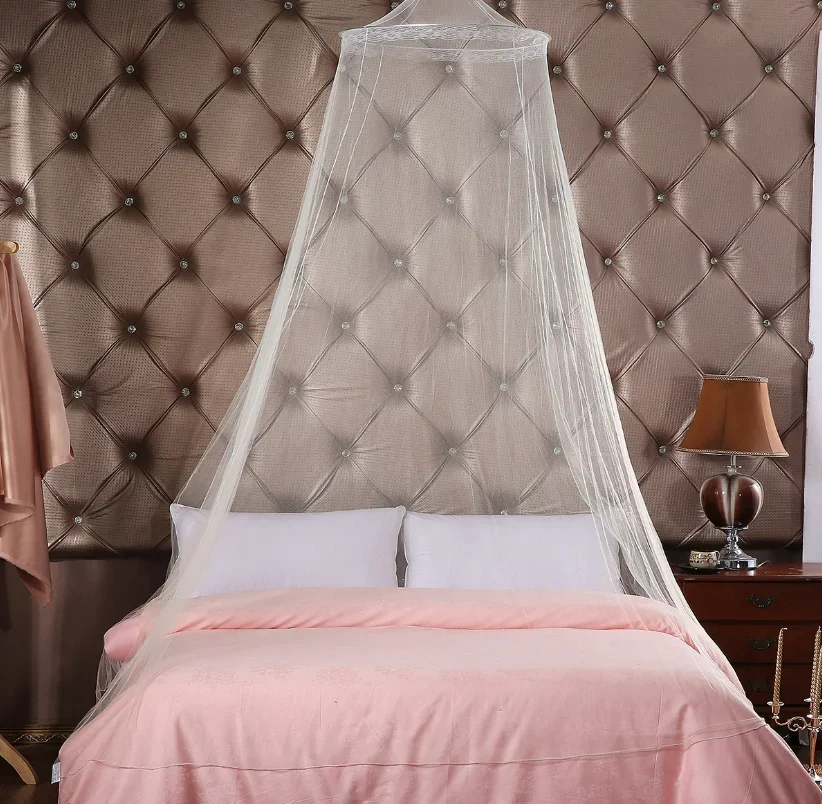 Москитная сетка для двух кроватей декоративная из полиэстера дома спальни