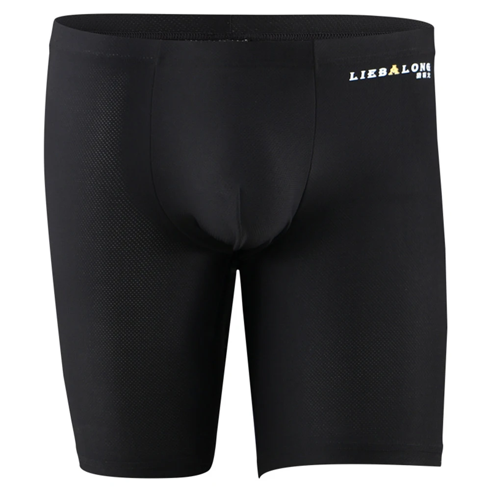 Мужские трусы-боксеры из ледяного шелка нижние боксеры мягкое эластичное