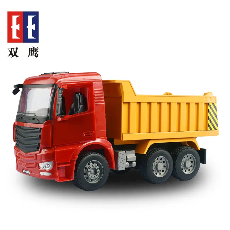 

Модель автомобиля 1/20 Double E E220, ручная имитация ковша, Инженерная техника, самосвал, Переключатель загрузки двери, детская игрушка, подарок дл...