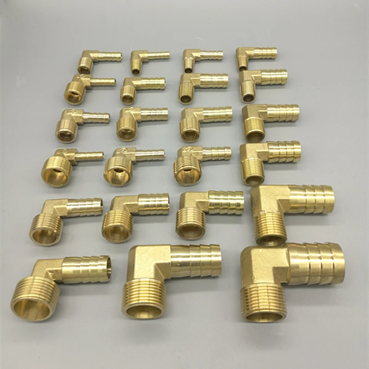 

Brass Hose Barb Fitting Elbow 6mm 8mm 10mm 12mm 16mm To 1/4 1/8 1/2 3/8" BSP Male Thread Barbed Coupling Connector Joint Adapter