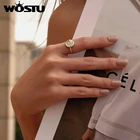 Женское открытое серебряное кольцо в виде Солнца и Луны