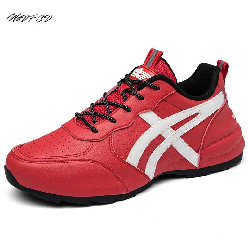 

Mens Cover Bottom Chunky Sneakers Fashion Leather Upper Increased Internal Platform Shoes Trend Cool Mixed Colors Casual Shoes