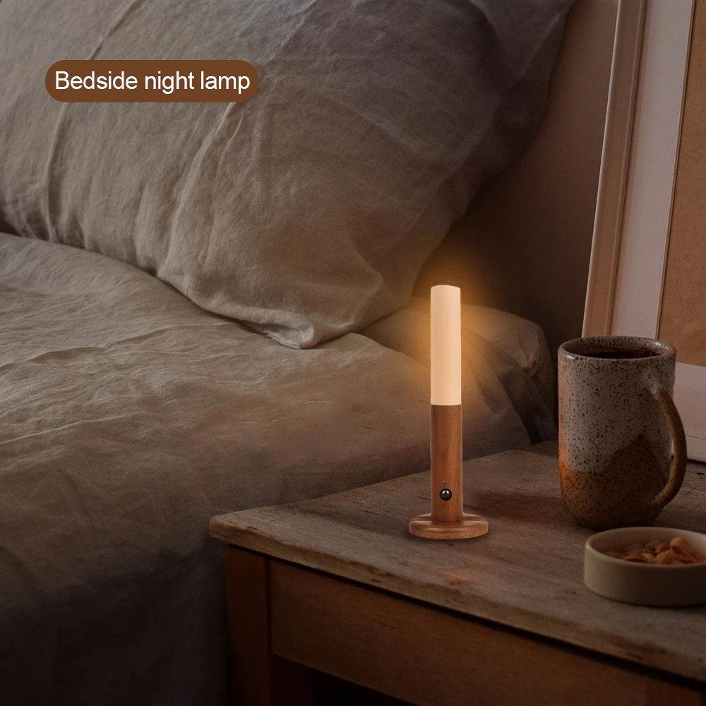 wireless lamp sensor led door lock light kitchen cabinet wardrobe stair wall lamp auto motion magnetic attraction detector lamp free global shipping