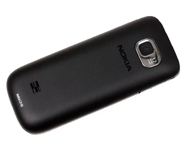 Фото Мобильный телефон Nokia C2-01, разблокированный для всех сетей, камера 3.15 МП, 3G, многоязычная клавиатура (русский, арабский, иврит), базовый сотовый телефон №5