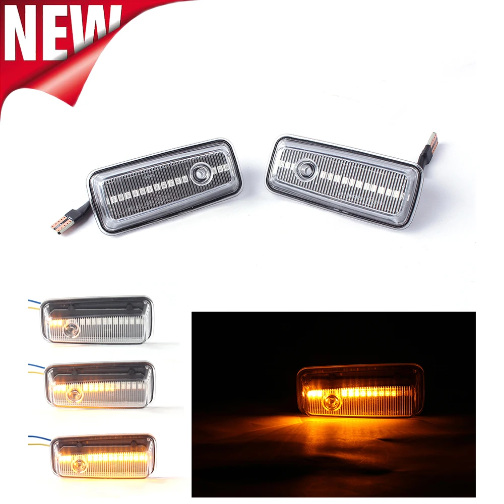 Динамический светодиодный боковой указатель поворота для Mercedes-Benz G-Class W463 W461 G500 G550