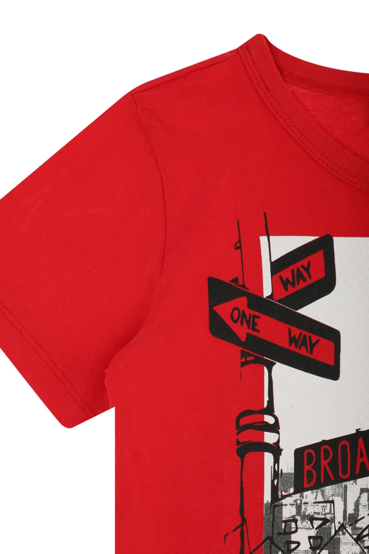 

Printed Male Child Knitted T-Shirt TKDSS22TS1268