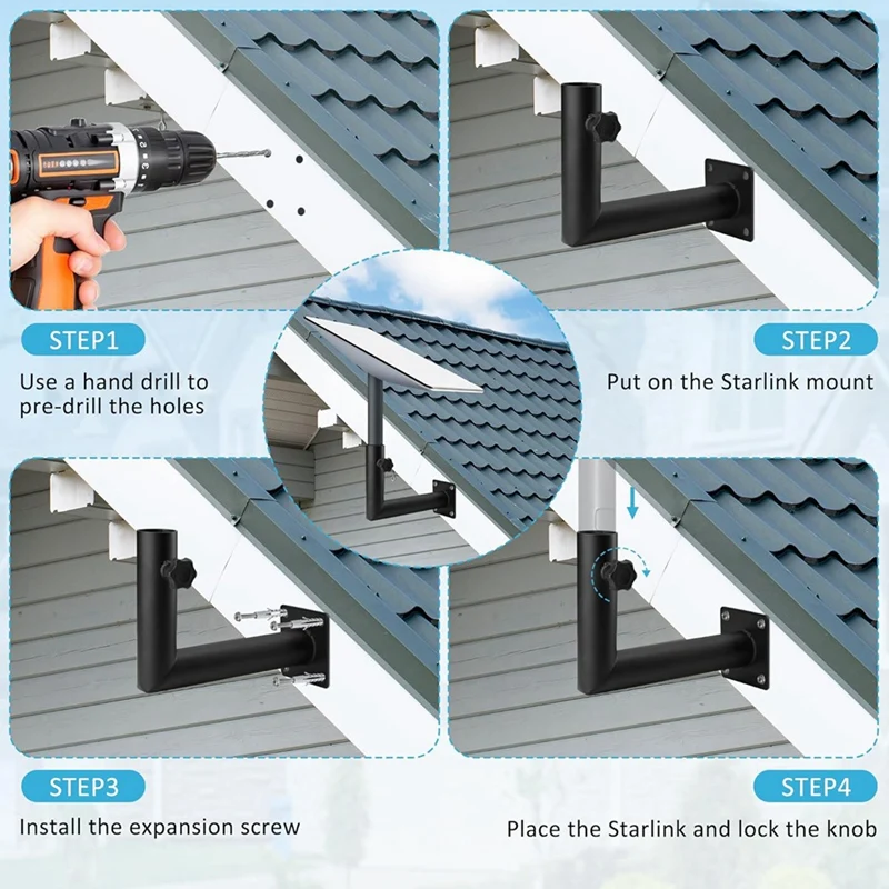 Для крепления Star Link короткое настенное крепление монтажный комплект для